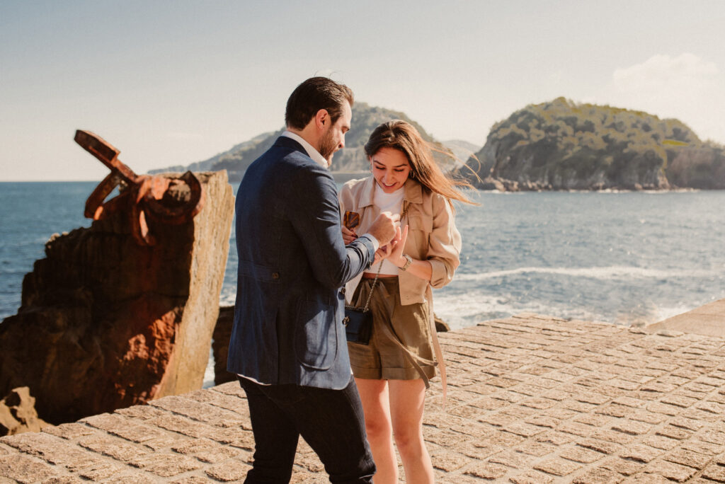 reportaje pedida de matrimonio sorpresa proposal shooting donostia san sebastian gipuzkoa fotografo profesiona