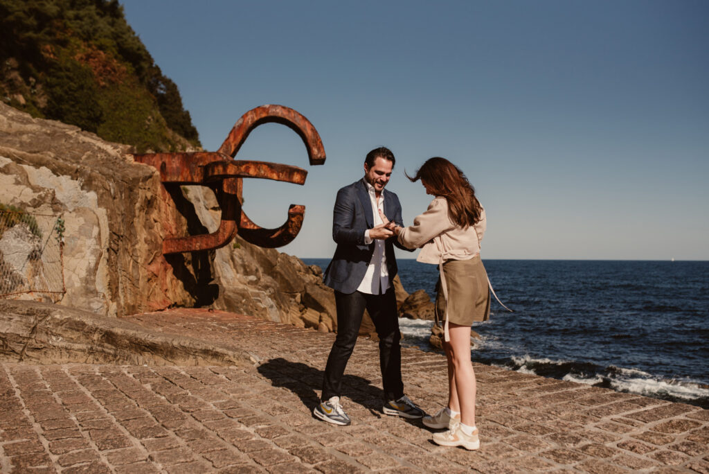 reportaje pedida de matrimonio sorpresa proposal shooting donostia san sebastian gipuzkoa fotografo profesiona