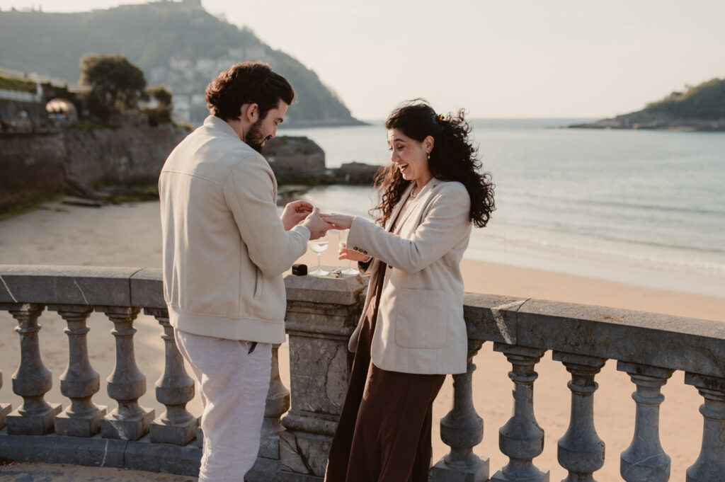 reportaje pedida de matrimonio sorpresa proposal shooting donostia san sebastian gipuzkoa fotografo profesiona