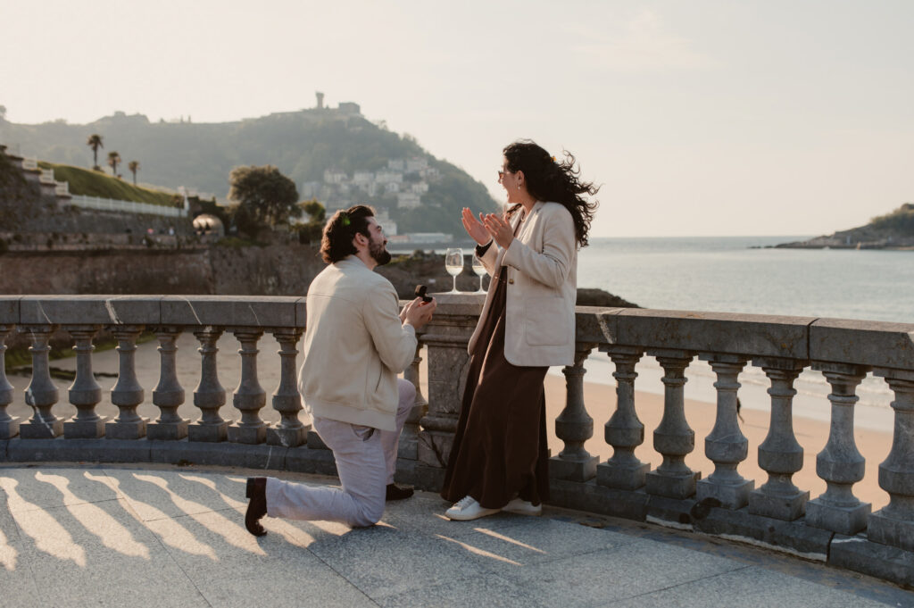 reportaje pedida de matrimonio sorpresa proposal shooting donostia san sebastian gipuzkoa fotografo profesiona