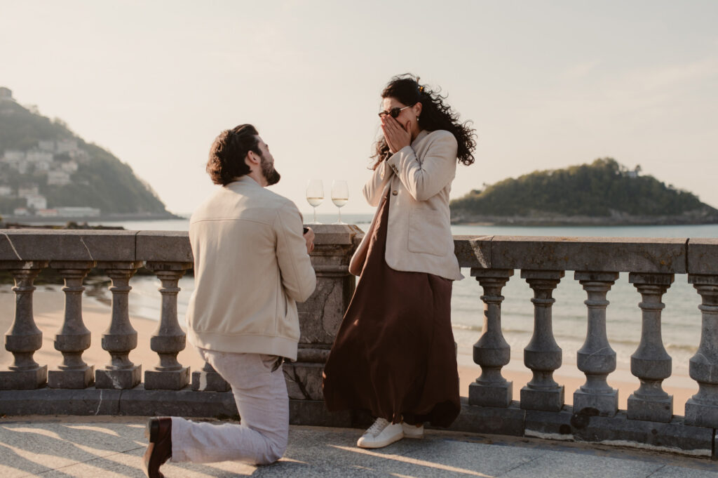 reportaje pedida de matrimonio sorpresa proposal shooting donostia san sebastian gipuzkoa fotografo profesiona