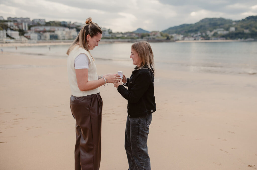 reportaje pedida de matrimonio sorpresa proposal shooting donostia san sebastian gipuzkoa fotografo profesiona